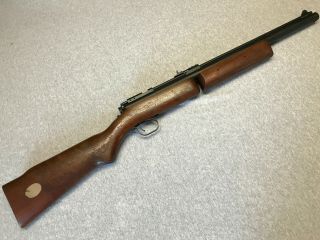 Vintage Benjamin Franklin Model 347 Pellet Gun Air Rifle.  177 Racine Wi