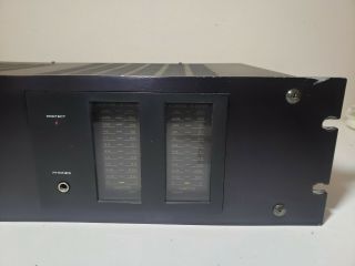 Vintage Nikko ALPHA 220 DC Stereo Power Amplifier Amp Rack Mount Made in Japan 2