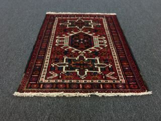 On Vintage Hand Knotted Gharajeh Area Rug 2’x3’ 1321
