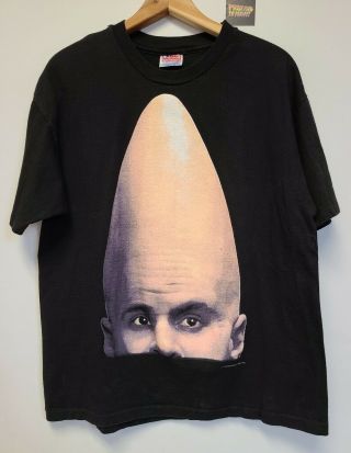 Vtg 90s Hanes Coneheads The Movie Promo T Shirt Mens Size Large Dan Akroyd