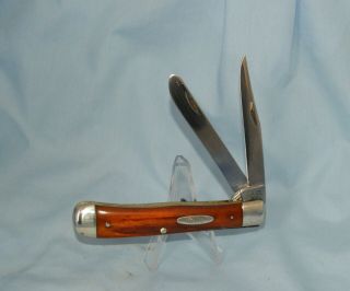 Rare Vintage Case Xx Stag Trapper Knife 5254 1940 - 64
