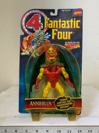 Toy Biz Marvel Fantastic Four Annihilus With Cosmic Control Rod Moc 2a9 118