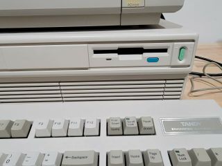 Vintage Tandy 1000 TL/2 Desktop Computer Deskmate DOS CGA Monitor Keyboard Mouse 6