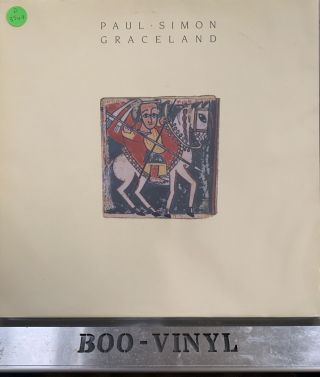 Paul Simon Graceland Vinyl Album Lp Record 33rpm 1986 Wx52 Ex / Ex Con