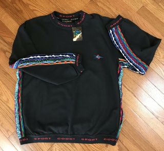 With Tags Coogi Sport Mens Large Vintage 90s Crewneck Sweatshirt Rare