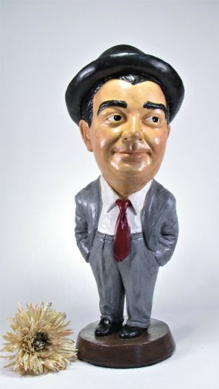 Esco Lou Costello Chalkware Statue 17 1/2 " 1978 Vintage
