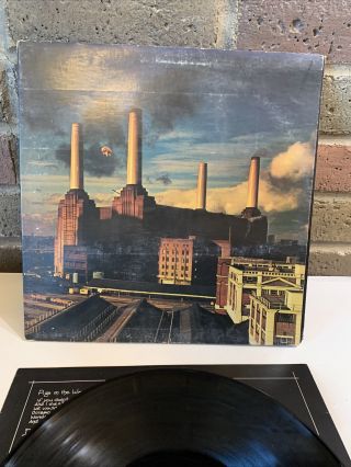 Pink Floyd ANIMALS Vinyl LP Record COLUMBIA 1977 Gatefold Album JC34474 w/Sleeve 3