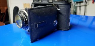 Vintage VOIGTLANDER BESSA Folding Camera Braunschweig 10.  5cm f3.  5 Lens 3