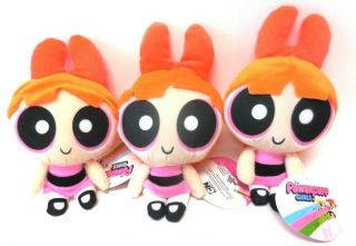 Powerpuff Girls 3 Orange Blossom Plush Doll 8 " Party Supplies Gift