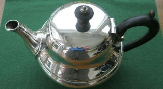 Vintage Dutch Batchelors Teapot.  833 Solid Silver Netherlands 375g ? 1929