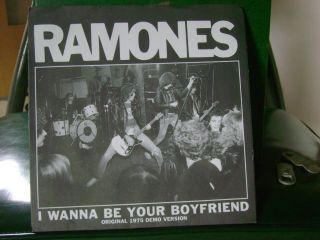 Mint/m - Punk Garage 45 Ramones I Wanna Be Boyfriend/judy Is A Punk Norton Demos