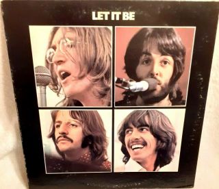 Beatles Let It Be.  Org.  Us Pressing.  Apple Ar 34001 Gatefold Lp Nm