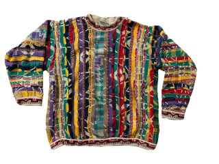 Vtg Rare Coogi Classic Sweater 90s Large Made In Australia