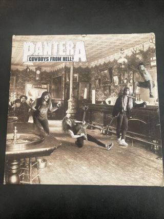 Cowboys From Hell By Pantera (vinyl,  Apr - 2010,  2 Discs,  Atlantic) Lp Gatefold