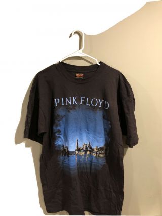Vtg Pink Floyd Wish You Were Here Shirt Brockum Xl Travis Scott Kanye