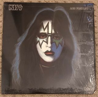 Kiss 1978 Ace Frehley Solo Album Vinyl Org.  Shrink Wrap Never Played Pristine
