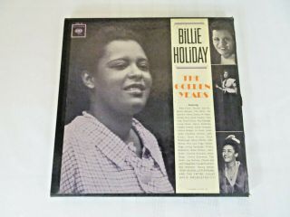 Billie Holiday The Golden Years Vinyl Lp Set 3 Records Columbia 6 - Eye Exc -