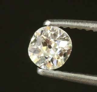 Gia Certified Loose.  31ct Vs2 K Old Mine European Round Diamond Natural Vintage