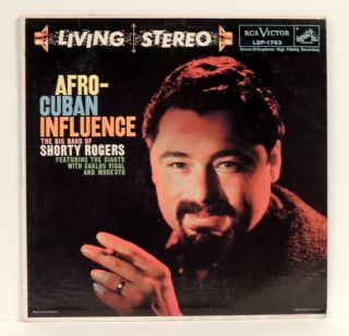 Shorty Rogers ‎– Afro - Cuban Influence Lp 1958 Rca Victor Lsp - 1763 Stereo Ex/vg,