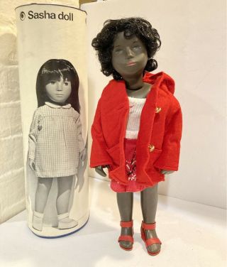 Vintage Sasha Doll Cora With Tube - Rare