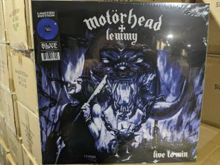 Motorhead,  Lemmy Live To Win 2021 Lp Blue Vinyl Overkill Blue Suede Shoes