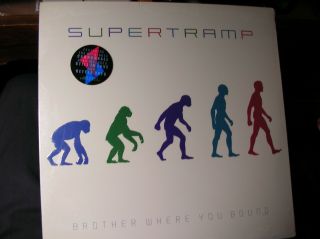 Supertramp Brother Where You Bound 1985 Rock Lp Cannonball Still Uncut