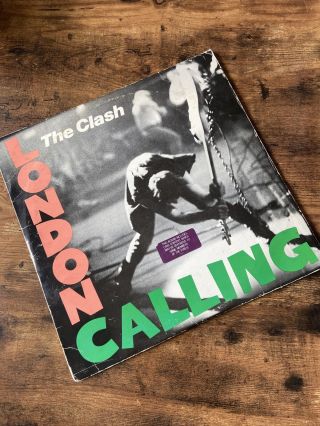 The Clash — London Calling Double Vinyl Lp (epic Records,  1979)