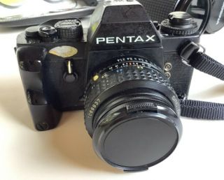 Vintage PENTAX ILX 35 mm SLR Camera With Accessories Lenses Flash Filters Meter 2