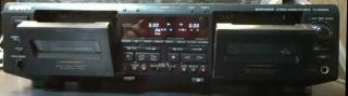 Vintage Sony Tc - We805s Pro - Grade Dual Tape Deck With Pitch Control Great
