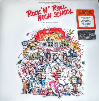 Rock N Roll High School 40th Anniversary Colored Vinyl Lp ",  "