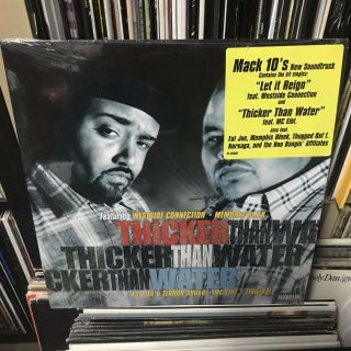 Thicker Than Water Lp 2 - Record Vinyl Ice Cube Mack 10 Fat Joe Memphis Bleek