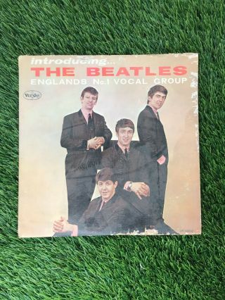 Introducing The Beatles Vinyl Lp Vee Jay Records Vjlp 1062
