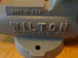 Vintage Wilton Bullet Bench Vise 4 