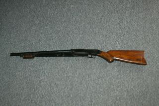 Vintage Daisy Model 25 Bb Gun Pump Action With Wood Stock.  177 1932 - 36