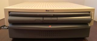 Vintage Apple Macintosh Powerbook Duo 230 W/ Powerbook Duo Dock M7779
