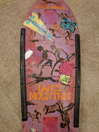 Powell Peralta Lance Mountain Skateboard Deck - 80s Vintage