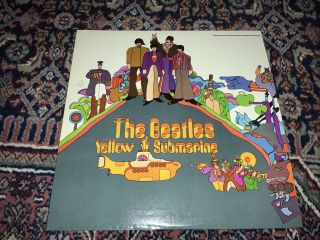 The Beatles - Yellow Submarine Vinyl Lp Apple Records Sw - 153