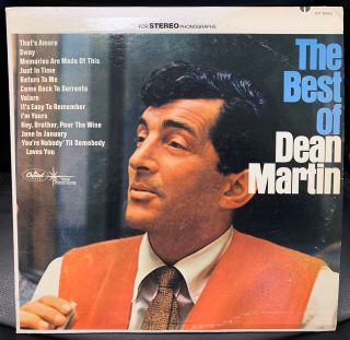 Dean Martin ‎– The Best Of Dean Martin (vinyl Lp) 1966 That 