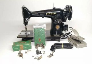 Vintage Singer Electric Sewing Machine 201 - 2 1951 