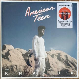 Khalid - American Teen Limited Edition Blue Colored Vinyl LP NEW/SEALED 2