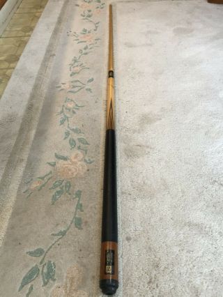 Vintage Willie Hoppe Pro Titlist Two - Piece Pool / House Cue