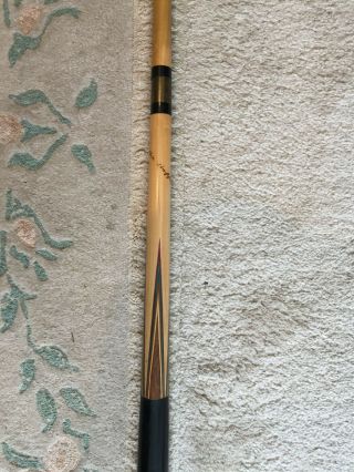 Vintage Willie Hoppe Pro Titlist two - piece Pool / House Cue 3