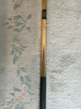 Vintage Willie Hoppe Pro Titlist two - piece Pool / House Cue 4