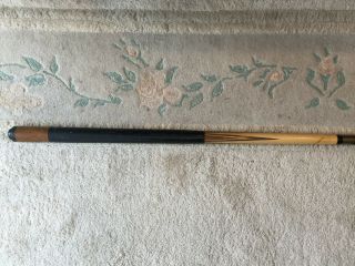 Vintage Willie Hoppe Pro Titlist two - piece Pool / House Cue 6
