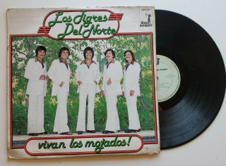 Los Tigres Del Norte " Vivan Los Mojados " 1977 / Ranchero & NorteÑos/ Lp