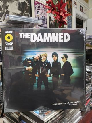 The Damned Punk Oddities & Rare Tracks 77 - 82 Yellow Vinyl Stranger On The Town