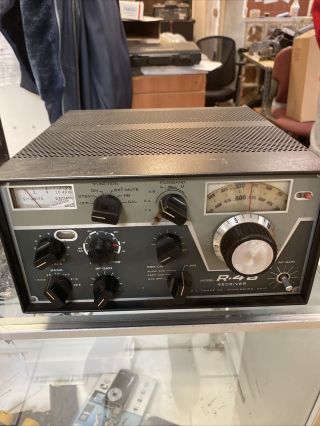 Drake R - 4b Vintage Tube Ham Radio Receiver (powers Up) Sn 15056g Read Desc