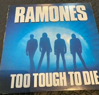 Ramones Too Tough To Die 1984 Sire 92 - 51871 Cr Vinyl W/ Inside Sleeve