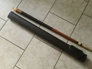 Vintage 1990 ' s Viking Pool Cue with Case Made in USA Collectible 3