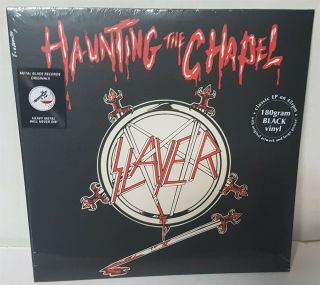 Slayer Haunting The Chapel Lp Black Vinyl Record Reissue German Press